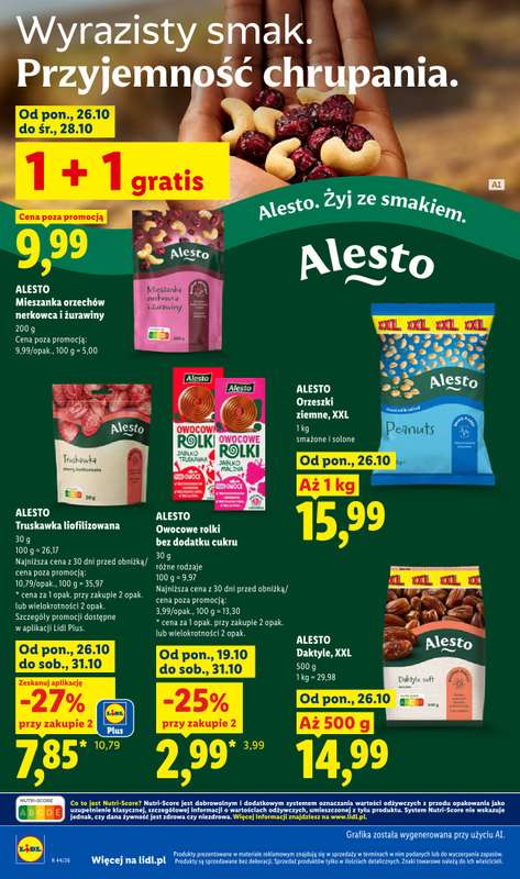 Lidl - gazetka promocyjna Oferta od poniedziałku od poniedziałku 26.10 do środy 28.10 - strona 84