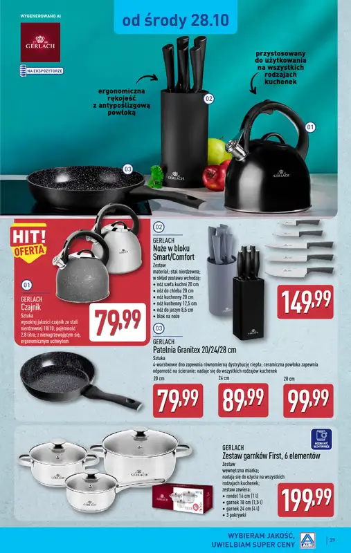 Aldi - gazetka promocyjna Pełny katalog! od poniedziałku 26.10 do soboty 31.10 - strona 39