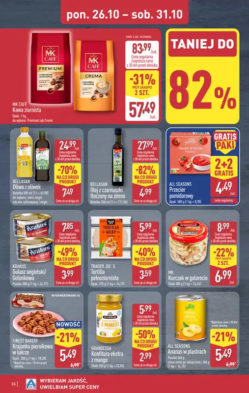 Aldi - gazetka promocyjna Pełny katalog! od poniedziałku 26.10 do soboty 31.10 - strona 26