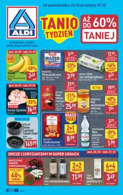Aldi - gazetka promocyjna Pełny katalog! od poniedziałku 26.10 do soboty 31.10