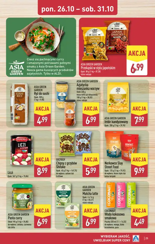 Aldi - gazetka promocyjna Pełny katalog! od poniedziałku 26.10 do soboty 31.10 - strona 25