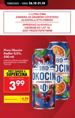 Biedronka - gazetka promocyjna Najlepsze oferty na PIWO! od wtorku 27.10 do soboty 31.10 - strona 8
