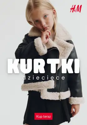 H&M - gazetka promocyjna KURTKI dziecięce od wtorku 27.10 
