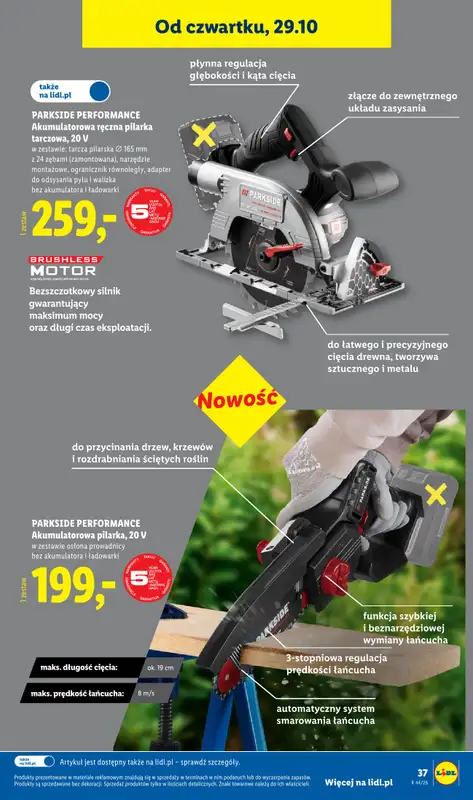 Lidl - gazetka promocyjna Katalog od poniedziałku 26.10 do soboty 31.10 - strona 43