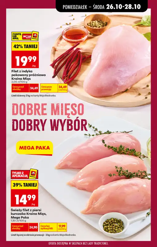 Biedronka - gazetka promocyjna Od poniedziałku od poniedziałku 26.10 do soboty 31.10 - strona 39