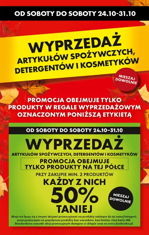 Biedronka - gazetka promocyjna Od poniedziałku od poniedziałku 26.10 do soboty 31.10 - strona 12
