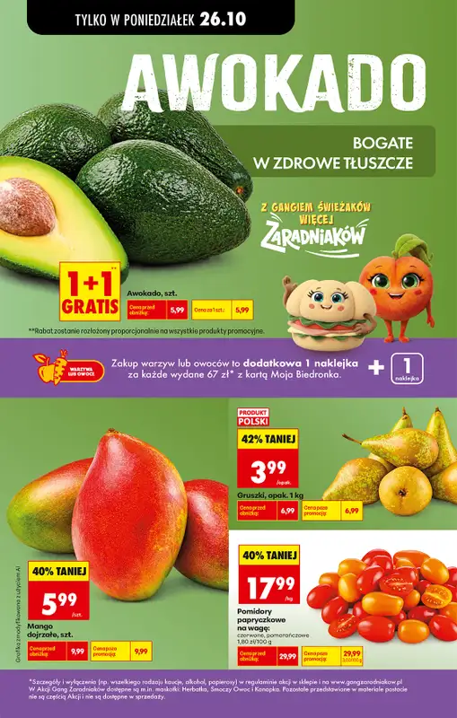 Biedronka - gazetka promocyjna Od poniedziałku, Z ladą tradycyjną od poniedziałku 26.10 do soboty 31.10 - strona 26