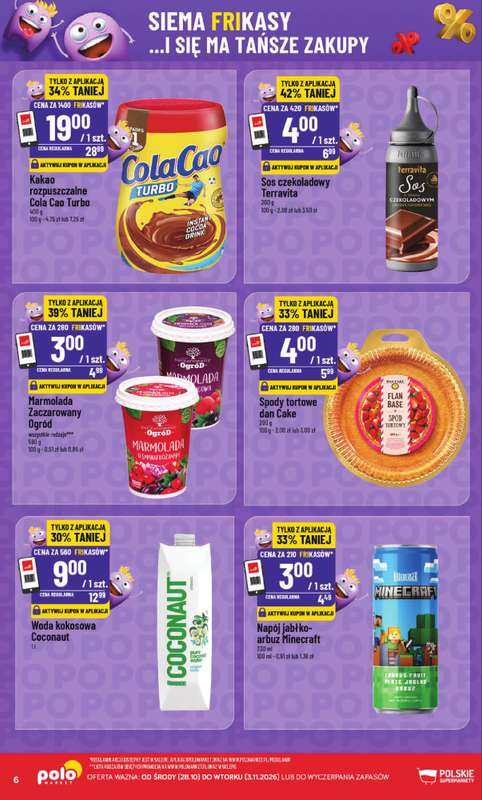 POLOmarket - gazetka promocyjna Frikasowy katalog od środy 28.10 do wtorku 03.11 - strona 6