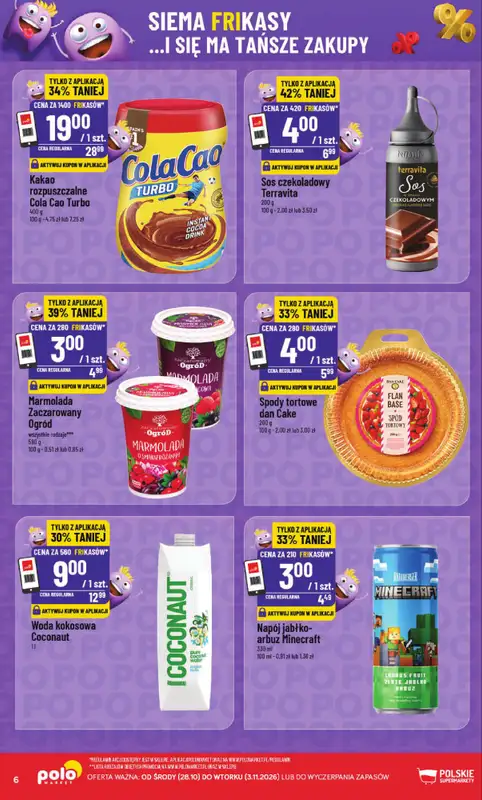 POLOmarket - gazetka promocyjna Frikasowy katalog od środy 28.10 do wtorku 03.11 - strona 6