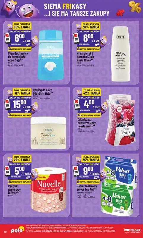 POLOmarket - gazetka promocyjna Frikasowy katalog od środy 28.10 do wtorku 03.11 - strona 10