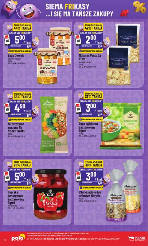 POLOmarket - gazetka promocyjna Frikasowy katalog od środy 28.10 do wtorku 03.11 - strona 4