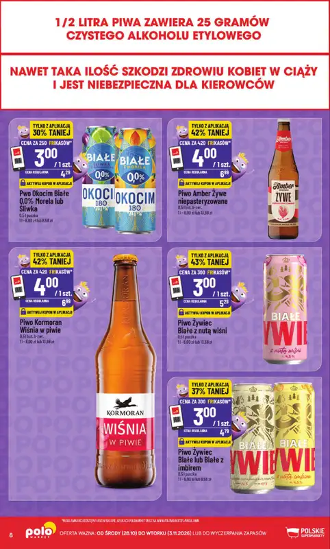 POLOmarket - gazetka promocyjna Frikasowy katalog od środy 28.10 do wtorku 03.11 - strona 8