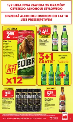 POLOmarket - gazetka promocyjna Gazetka od środy 28.10 do wtorku 03.11 - strona 63