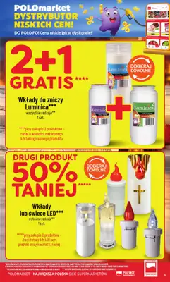 POLOmarket - gazetka promocyjna Gazetka od środy 28.10 do wtorku 03.11 - strona 3