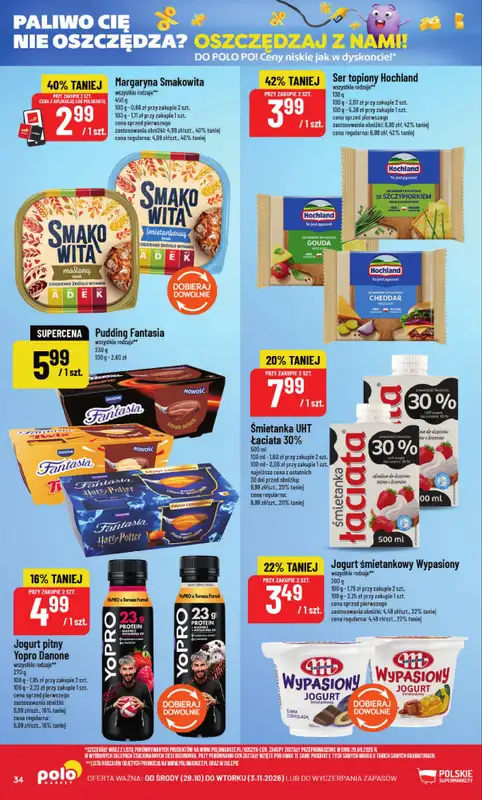 POLOmarket - gazetka promocyjna Gazetka od środy 28.10 do wtorku 03.11 - strona 34