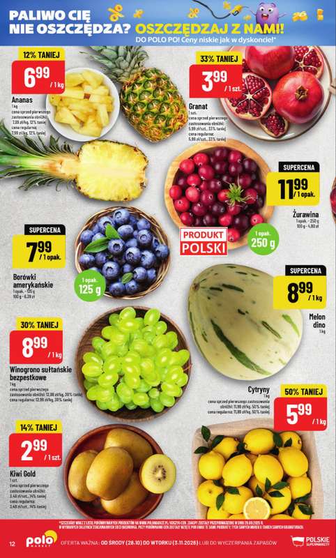 POLOmarket - gazetka promocyjna Gazetka od środy 28.10 do wtorku 03.11 - strona 12