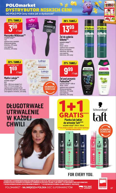 POLOmarket - gazetka promocyjna Gazetka od środy 28.10 do wtorku 03.11 - strona 67