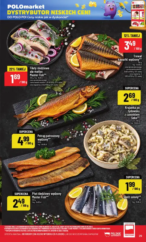 POLOmarket - gazetka promocyjna Gazetka od środy 28.10 do wtorku 03.11 - strona 29