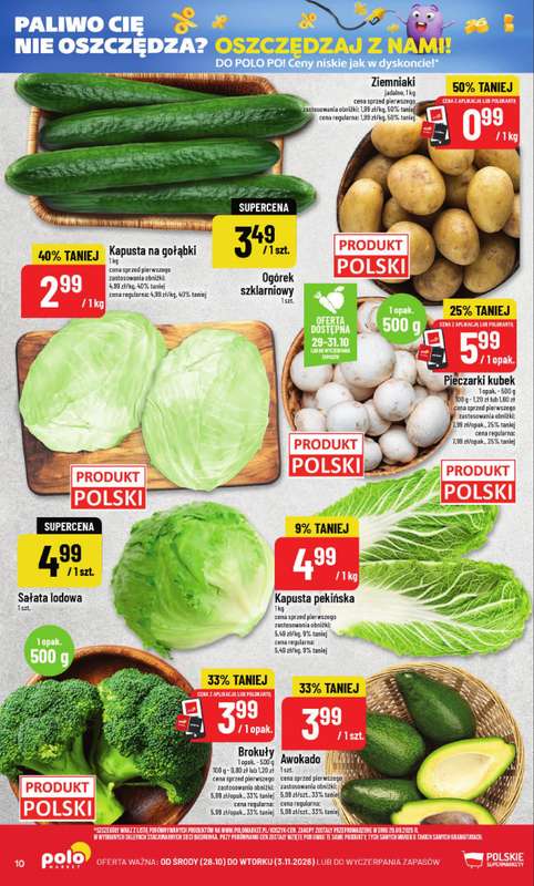 POLOmarket - gazetka promocyjna Gazetka od środy 28.10 do wtorku 03.11 - strona 10
