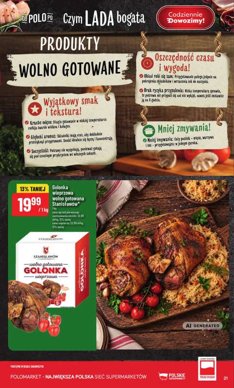 POLOmarket - gazetka promocyjna Gazetka od środy 28.10 do wtorku 03.11 - strona 21