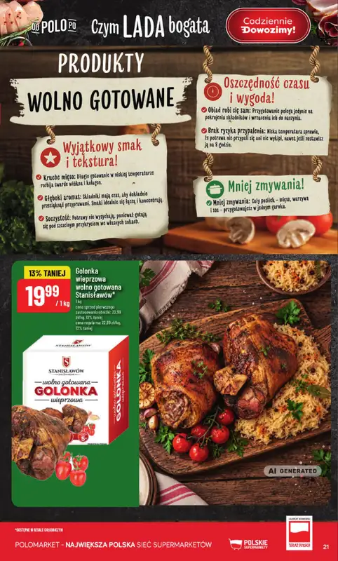 POLOmarket - gazetka promocyjna Gazetka od środy 28.10 do wtorku 03.11 - strona 21