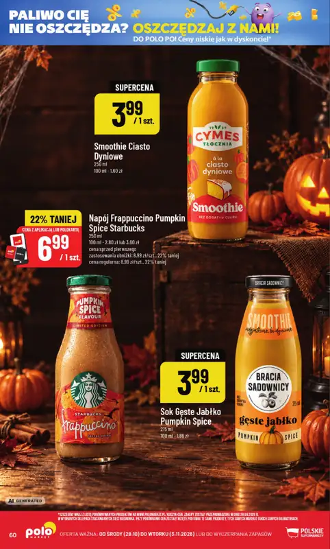 POLOmarket - gazetka promocyjna Gazetka od środy 28.10 do wtorku 03.11 - strona 60