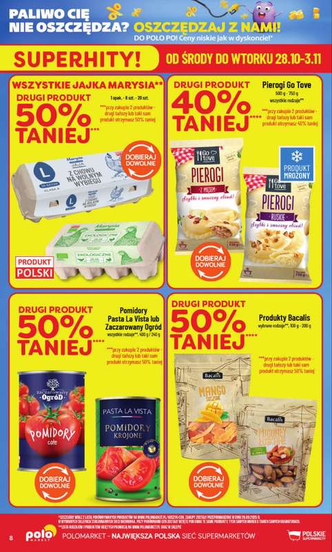 POLOmarket - gazetka promocyjna Gazetka od środy 28.10 do wtorku 03.11 - strona 8