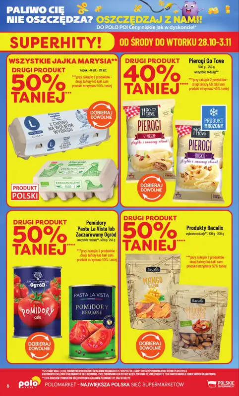 POLOmarket - gazetka promocyjna Gazetka od środy 28.10 do wtorku 03.11 - strona 8