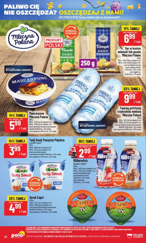 POLOmarket - gazetka promocyjna Gazetka od środy 28.10 do wtorku 03.11 - strona 32