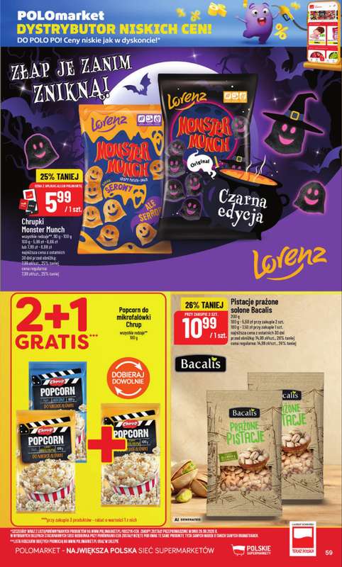POLOmarket - gazetka promocyjna Gazetka od środy 28.10 do wtorku 03.11 - strona 59
