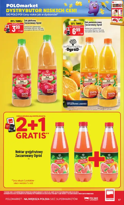 POLOmarket - gazetka promocyjna Gazetka od środy 28.10 do wtorku 03.11 - strona 57