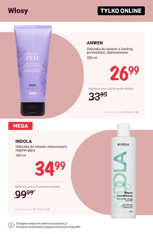 Rossmann - gazetka promocyjna Promocje TYLKO ONLINE od wtorku 27.10 do środy 04.11 - strona 7