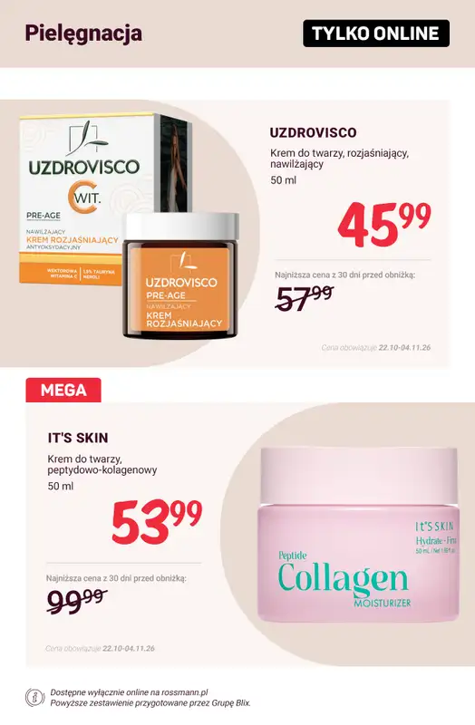 Rossmann - gazetka promocyjna Promocje TYLKO ONLINE od wtorku 27.10 do środy 04.11 - strona 9