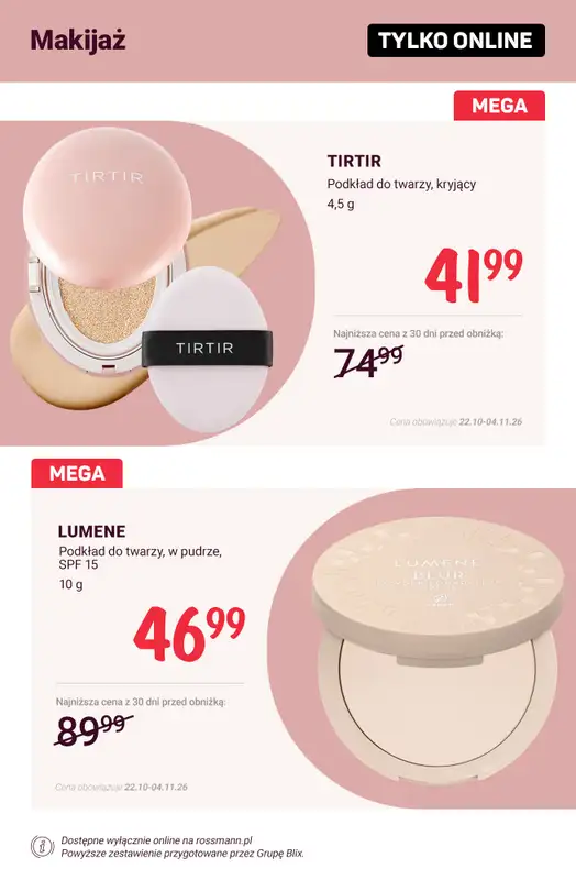 Rossmann - gazetka promocyjna Promocje TYLKO ONLINE od wtorku 27.10 do środy 04.11 - strona 2