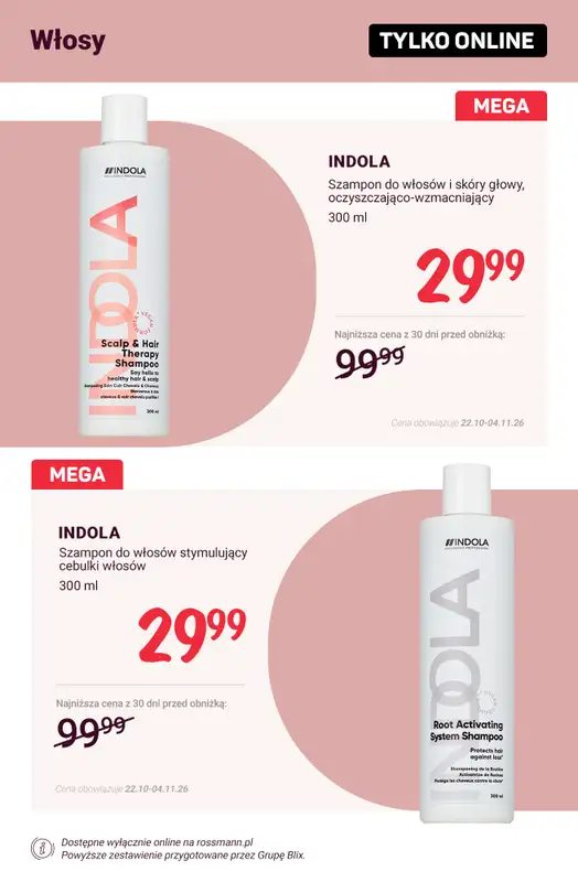 Rossmann - gazetka promocyjna Promocje TYLKO ONLINE od wtorku 27.10 do środy 04.11 - strona 6