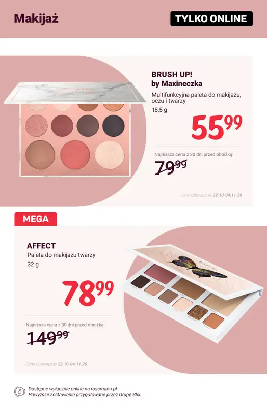 Rossmann - gazetka promocyjna Promocje TYLKO ONLINE od wtorku 27.10 do środy 04.11 - strona 3