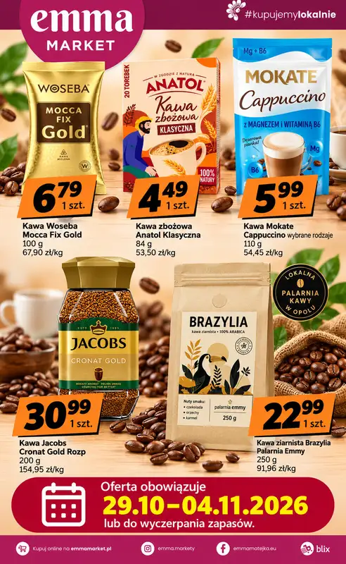 emma MARKET - gazetka promocyjna Plakaty promocyjne od czwartku 29.10 do środy 04.11 - strona 2
