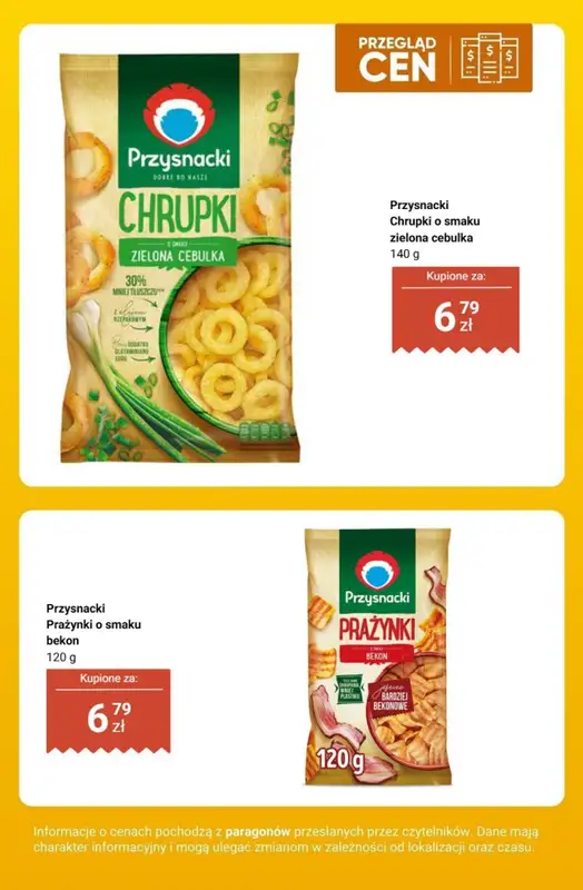 Biedronka - gazetka promocyjna Kącik chrupania - przegląd cen od czwartku 29.10 do soboty 31.10 - strona 7