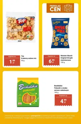 Biedronka - gazetka promocyjna Kącik chrupania - przegląd cen od czwartku 29.10 do soboty 31.10 - strona 8