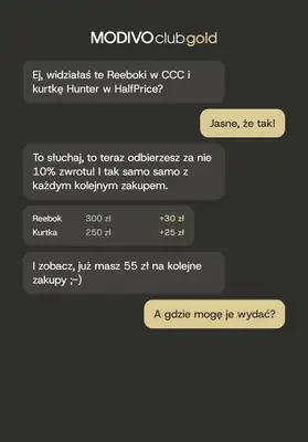 Modivo - gazetka promocyjna Zawsze zyskujesz 10% z MODIVOclubGold od wtorku 27.10 do soboty 31.10 - strona 2