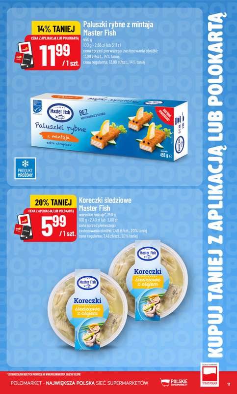 POLOmarket - gazetka promocyjna Kupuj taniej z aplikacją lub polokartą od środy 28.10 do wtorku 03.11 - strona 11