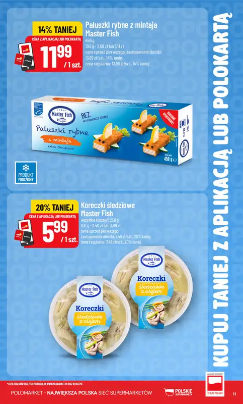 POLOmarket - gazetka promocyjna Kupuj taniej z aplikacją lub polokartą od środy 28.10 do wtorku 03.11 - strona 11