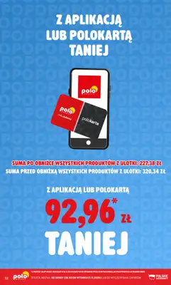 POLOmarket - gazetka promocyjna Kupuj taniej z aplikacją lub polokartą od środy 28.10 do wtorku 03.11 - strona 22