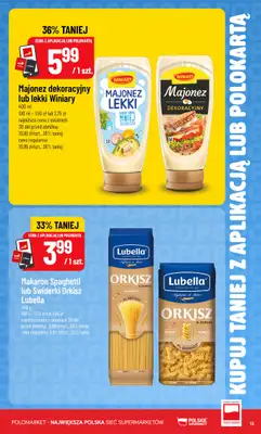 POLOmarket - gazetka promocyjna Kupuj taniej z aplikacją lub polokartą od środy 28.10 do wtorku 03.11 - strona 13