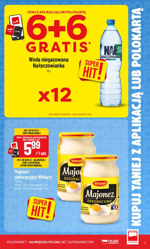 POLOmarket - gazetka promocyjna Kupuj taniej z aplikacją lub polokartą od środy 28.10 do wtorku 03.11 - strona 7