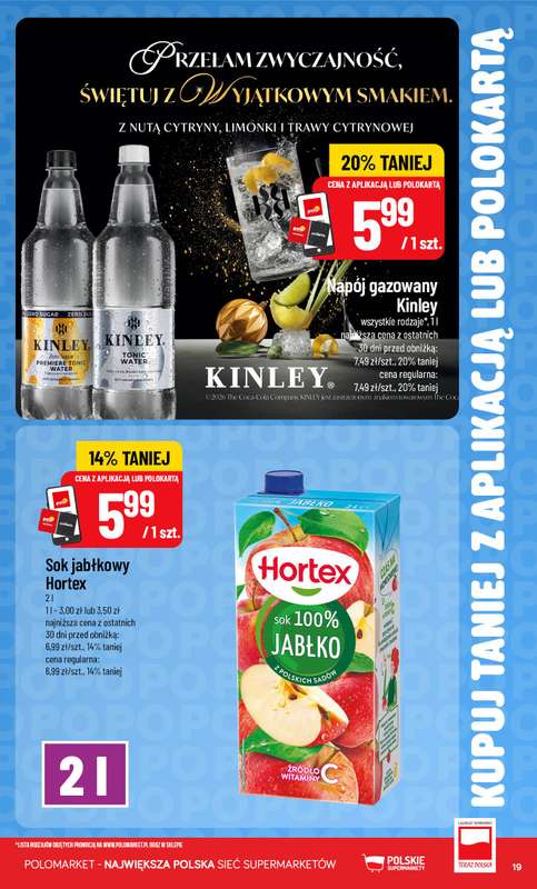 POLOmarket - gazetka promocyjna Kupuj taniej z aplikacją lub polokartą od środy 28.10 do wtorku 03.11 - strona 19
