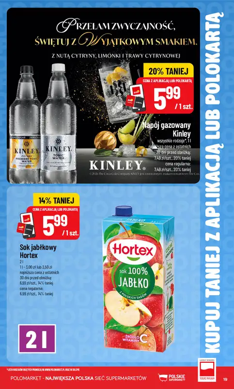 POLOmarket - gazetka promocyjna Kupuj taniej z aplikacją lub polokartą od środy 28.10 do wtorku 03.11 - strona 19