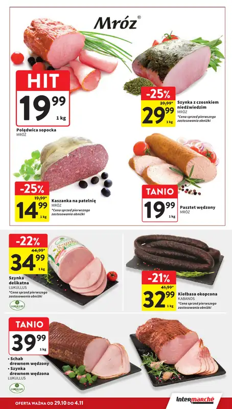 Intermarche - gazetka promocyjna Gazetka od czwartku 29.10 do środy 04.11 - strona 19