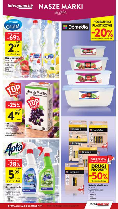 Intermarche - gazetka promocyjna Gazetka od czwartku 29.10 do środy 04.11 - strona 37