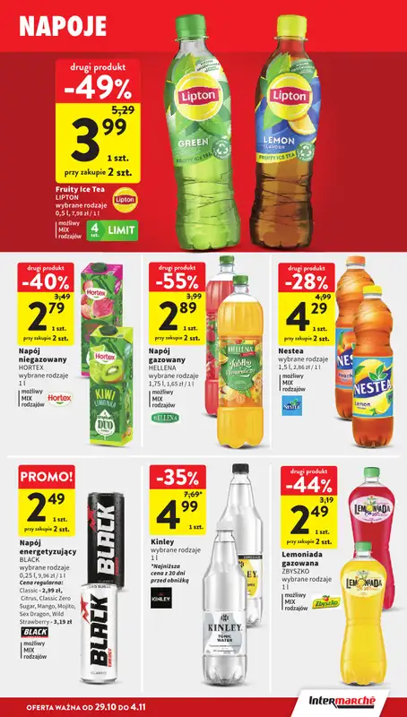 Intermarche - gazetka promocyjna Gazetka od czwartku 29.10 do środy 04.11 - strona 35